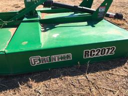 6' Frontier RC2072 3 Pt Hitch Shredder