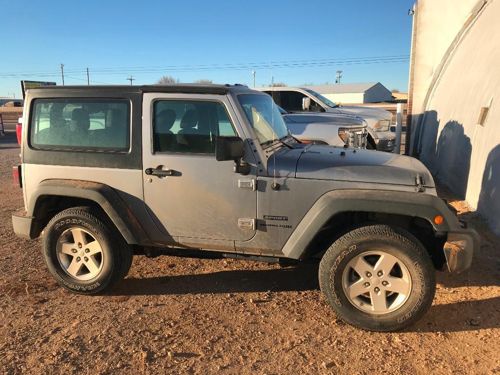 2018 Jeep Sport Wrangler JK 2 Door