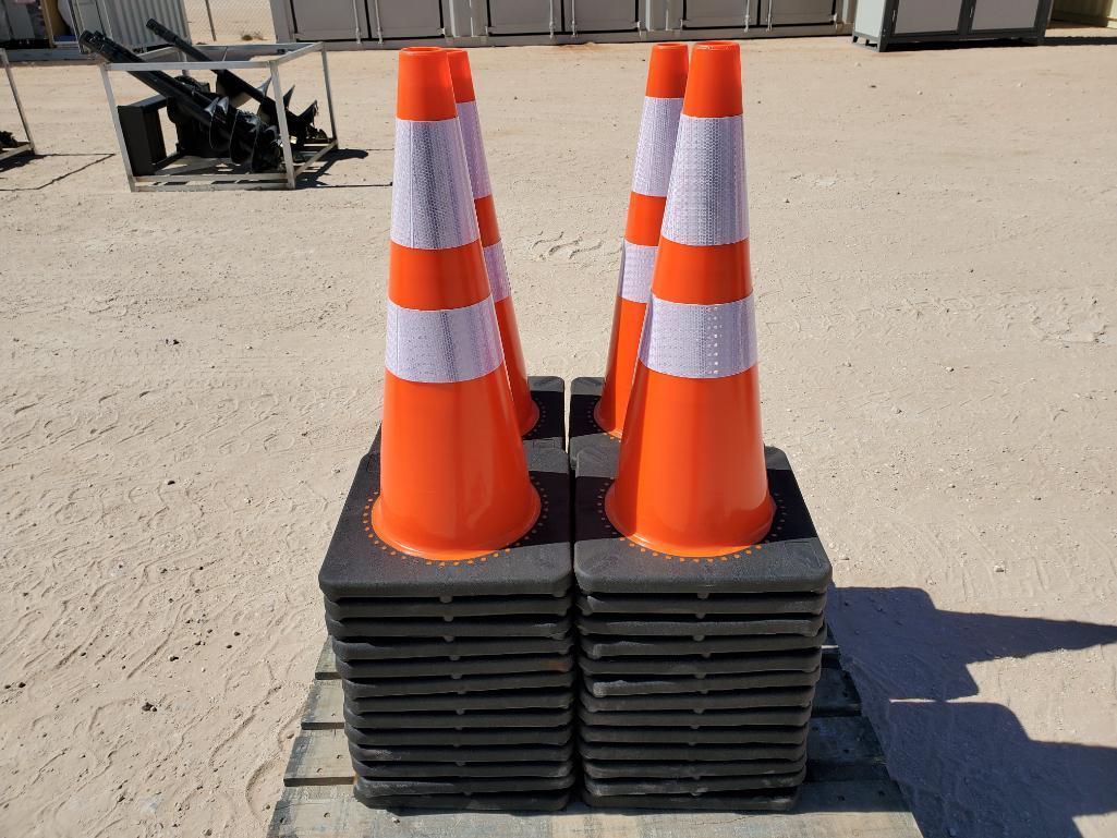 (50) Unused Safety Road Cones