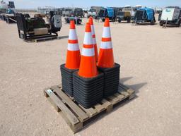 (50) Unused Safety Road Cones