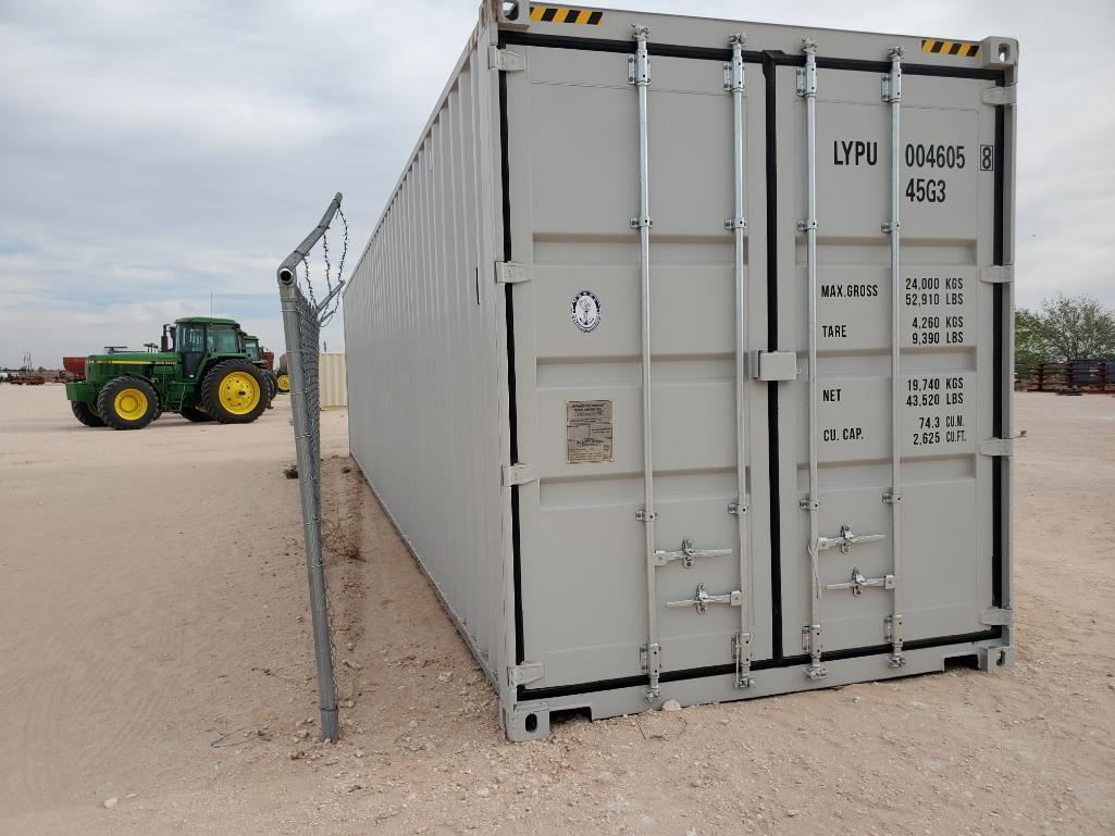 40ft HQ Multi Door Container, 4 Side Doors