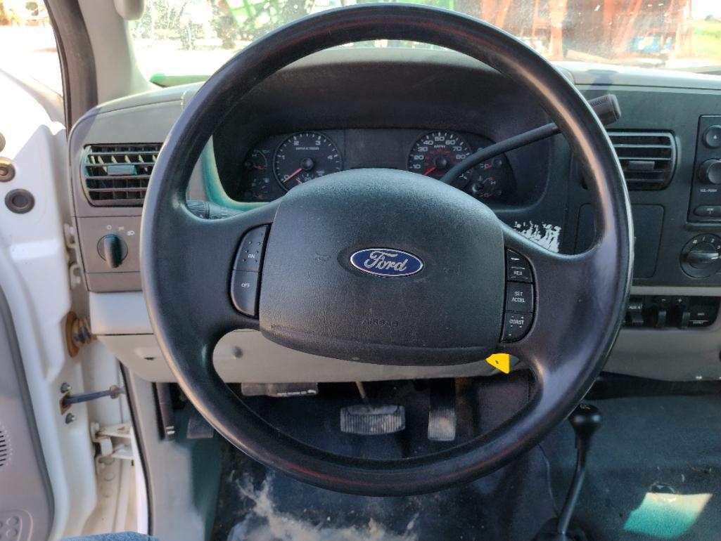 2006 Ford F-550 Flat Bed Truck