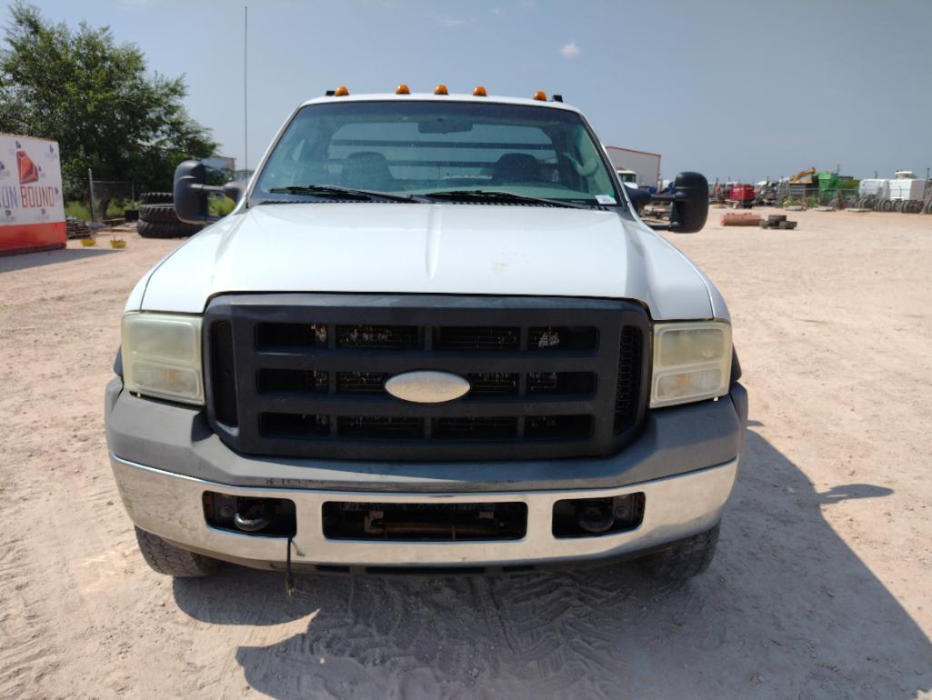 2006 Ford F-550 Flat Bed Truck