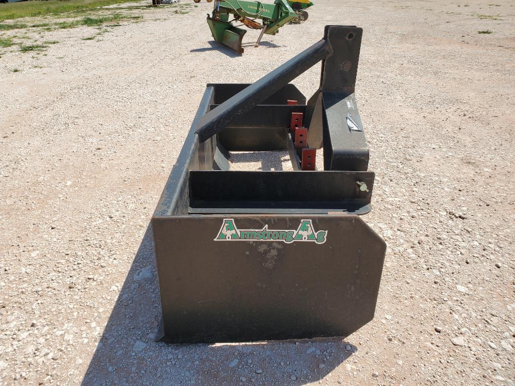 72" 3Pt Hitch Armstrong AG Box Blade