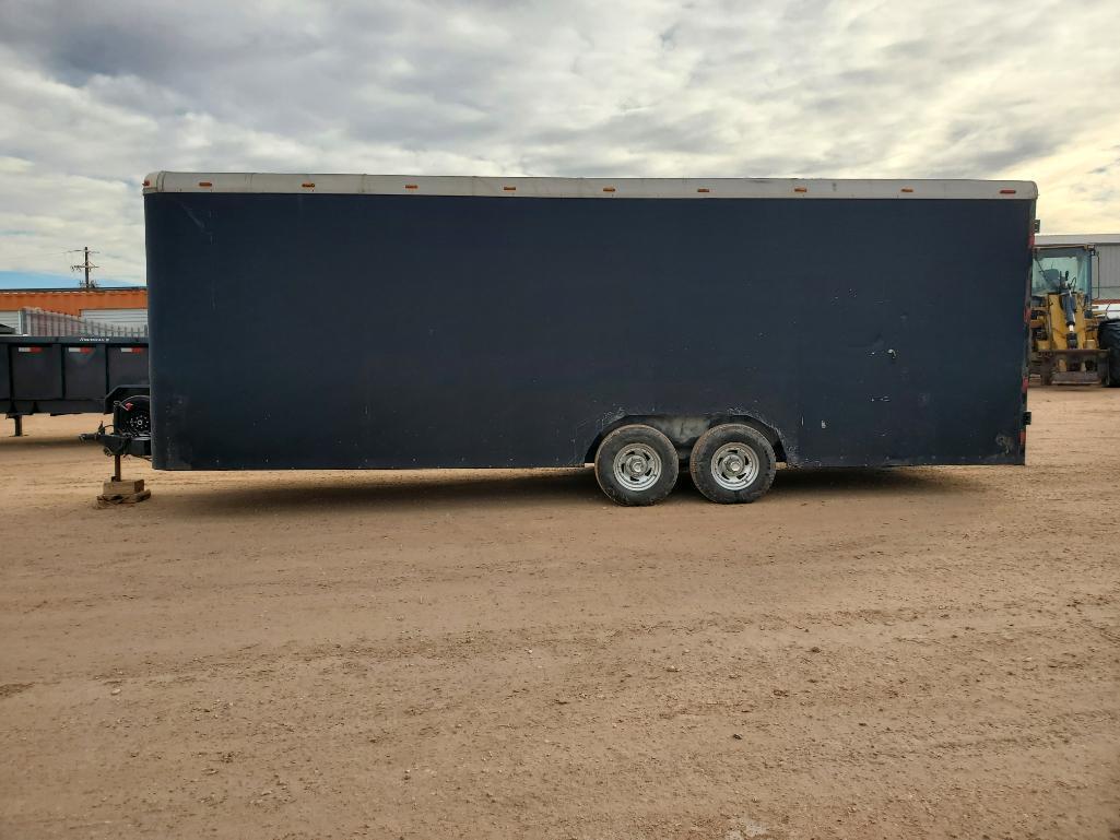 Shop Made 24 Ft Enclosed Trailer