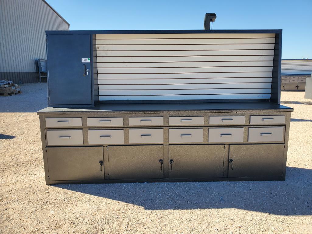 Unused Work Bench Cabinet