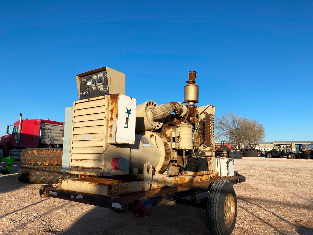 Diesel Generator on a Trailer