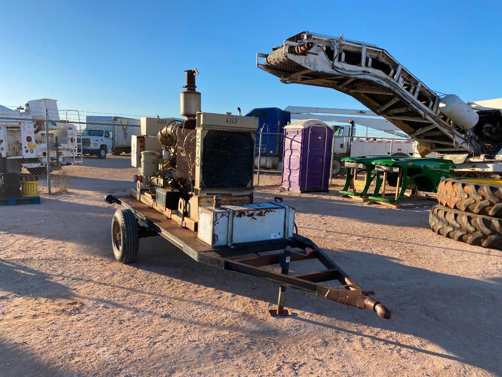 Diesel Generator on a Trailer