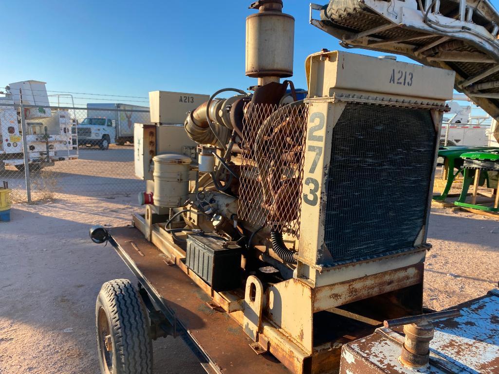 Diesel Generator on a Trailer