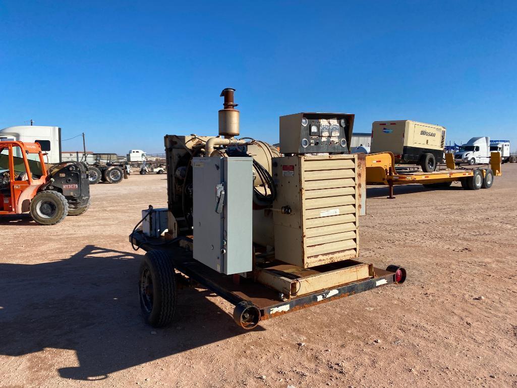 Diesel Generator on a Trailer