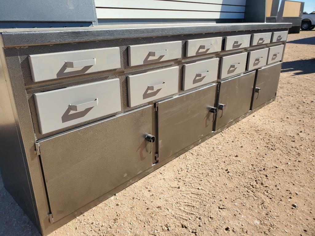 Unused Work Bench Cabinet