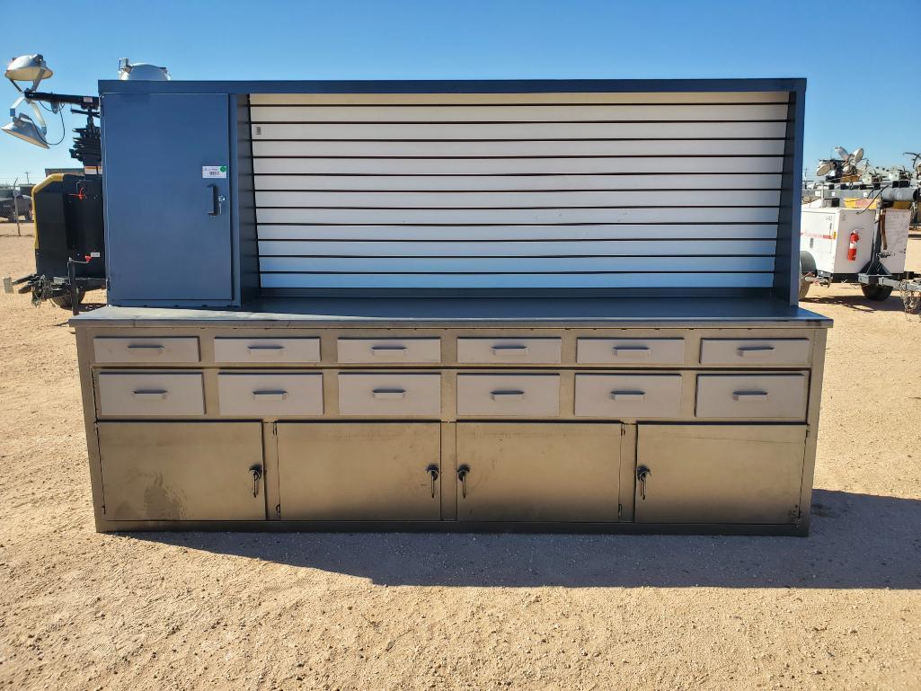 Unused Work Bench Cabinet