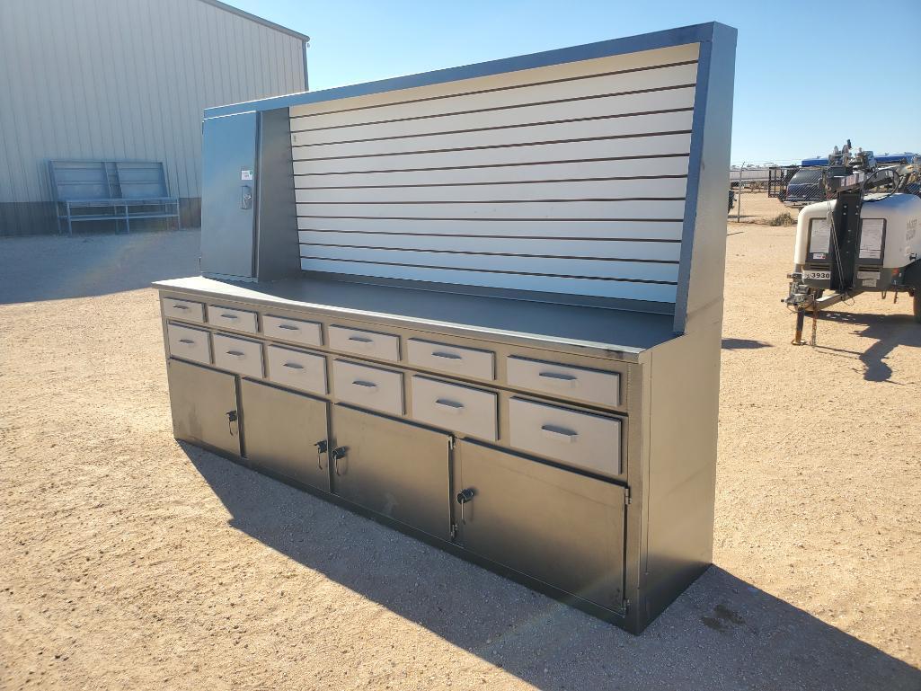 Unused Work Bench Cabinet