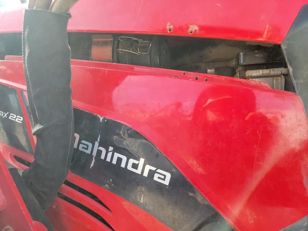 Mahindra Max22 Tractor w/Front end Loader and Mahindra Mower