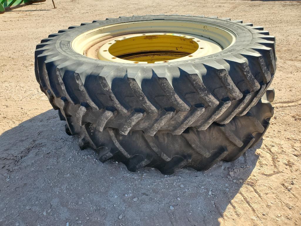 (2) John Deere Wheels w/Tires 380/90 R 50