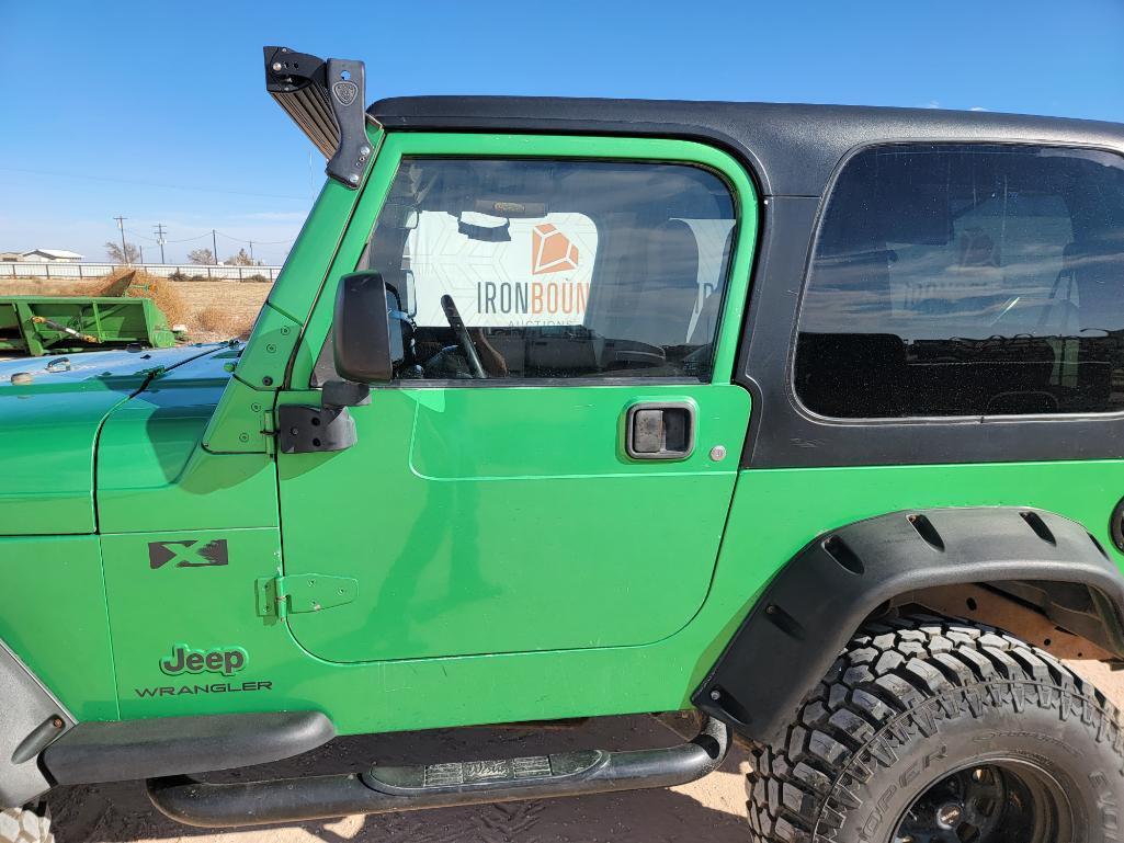 2004 Jeep Wrangler Multipurpose Vehicle (MPV)