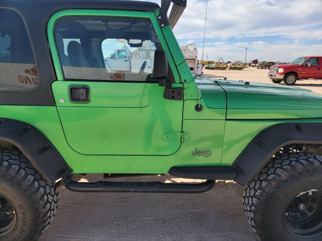 2004 Jeep Wrangler Multipurpose Vehicle (MPV)