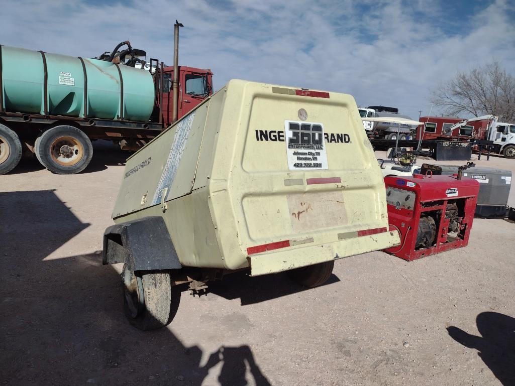 Ingersoll Rand 185 Air Compressor ( Runs and Produces)