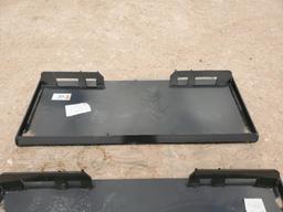 Unused Mower King Skid Steer Mounting Plate