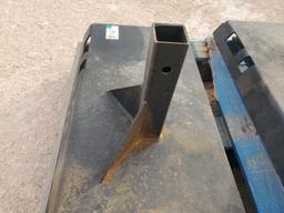 Unused Receiver Hitch/Skid Steer Attachment