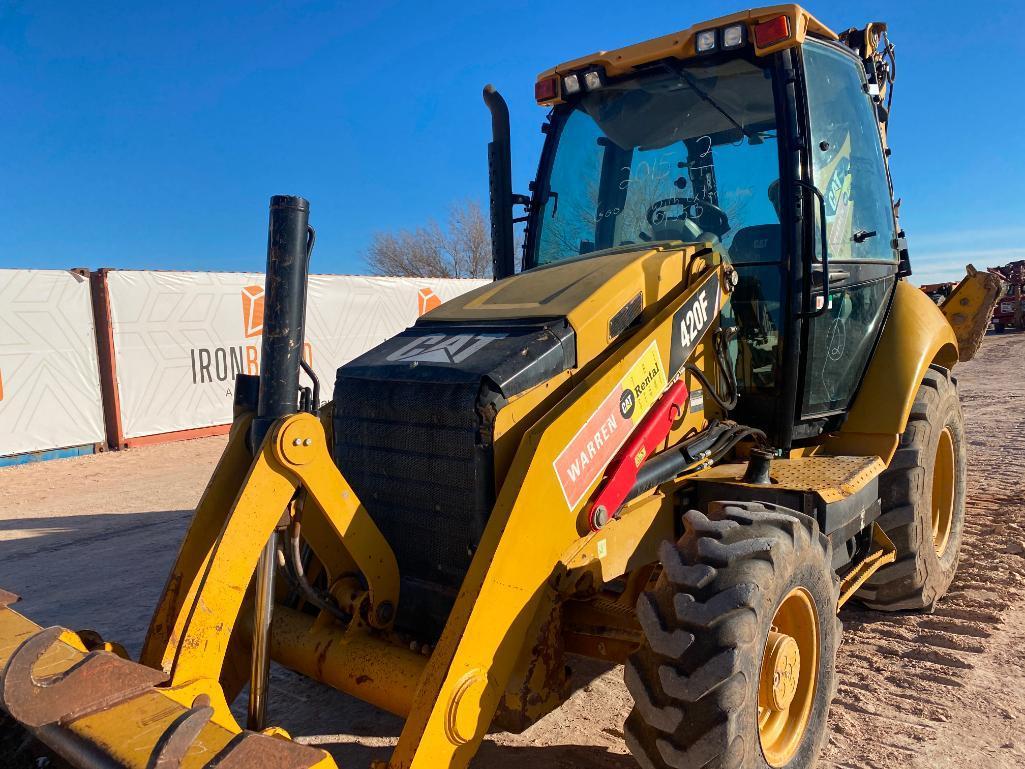 2013 Cat 420F Backhoe