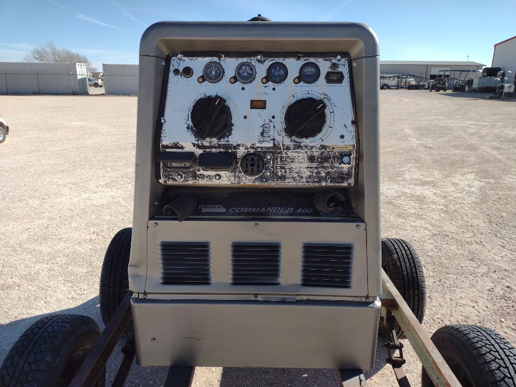 Lincoln Commander 400 Welder on Trailer