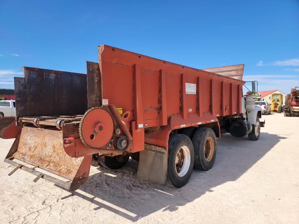 Mack Manure Spreader Truck