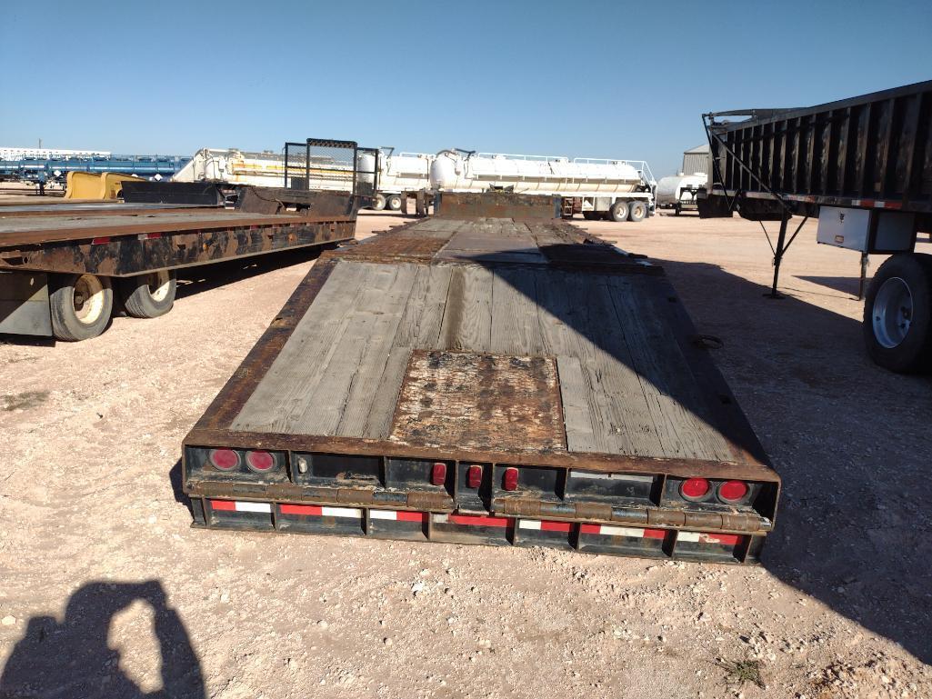 1984 Trail King Hydraulic Dovetail Trailer