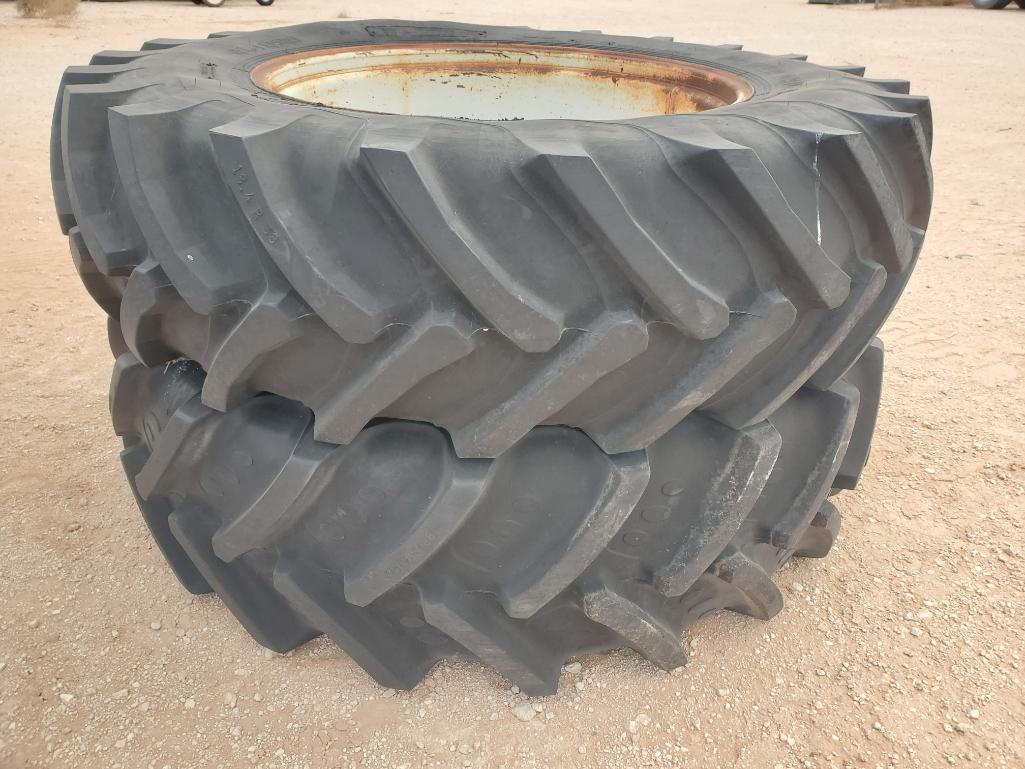 (2) Tractor Duals w/Tires 18.4 R 38