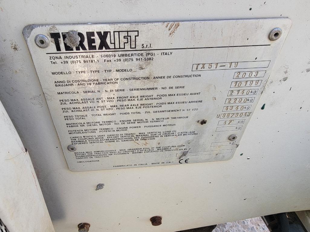 Terex TX51-19 Telescopic Forklift
