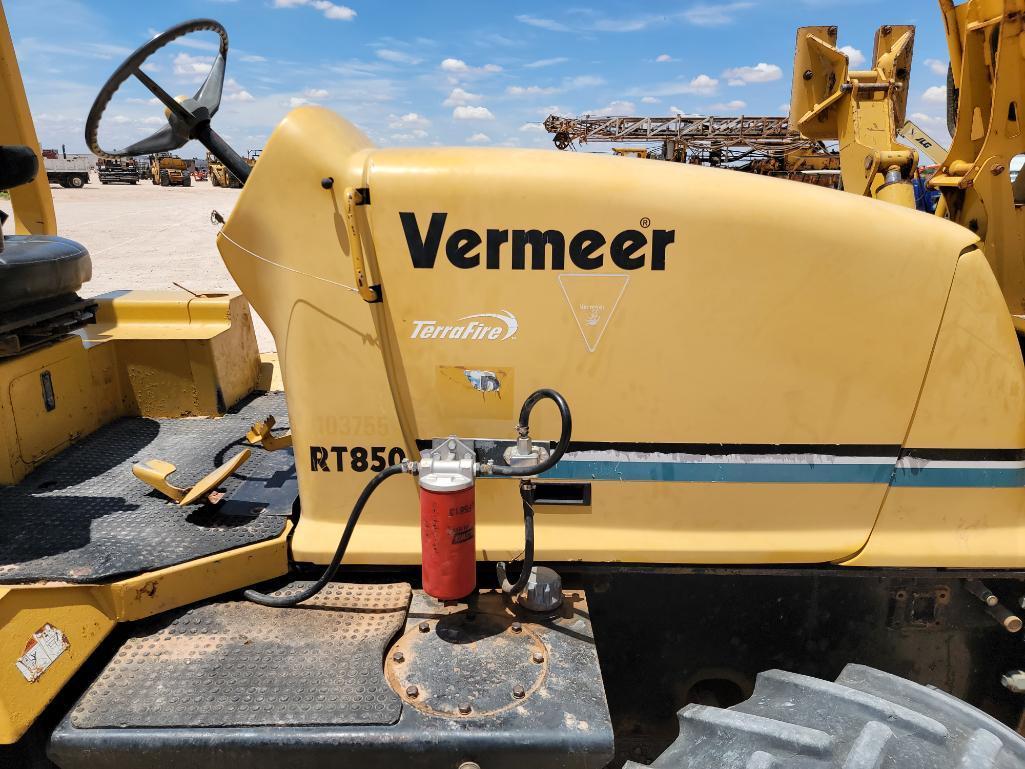 Vermeer RT850 Trencher