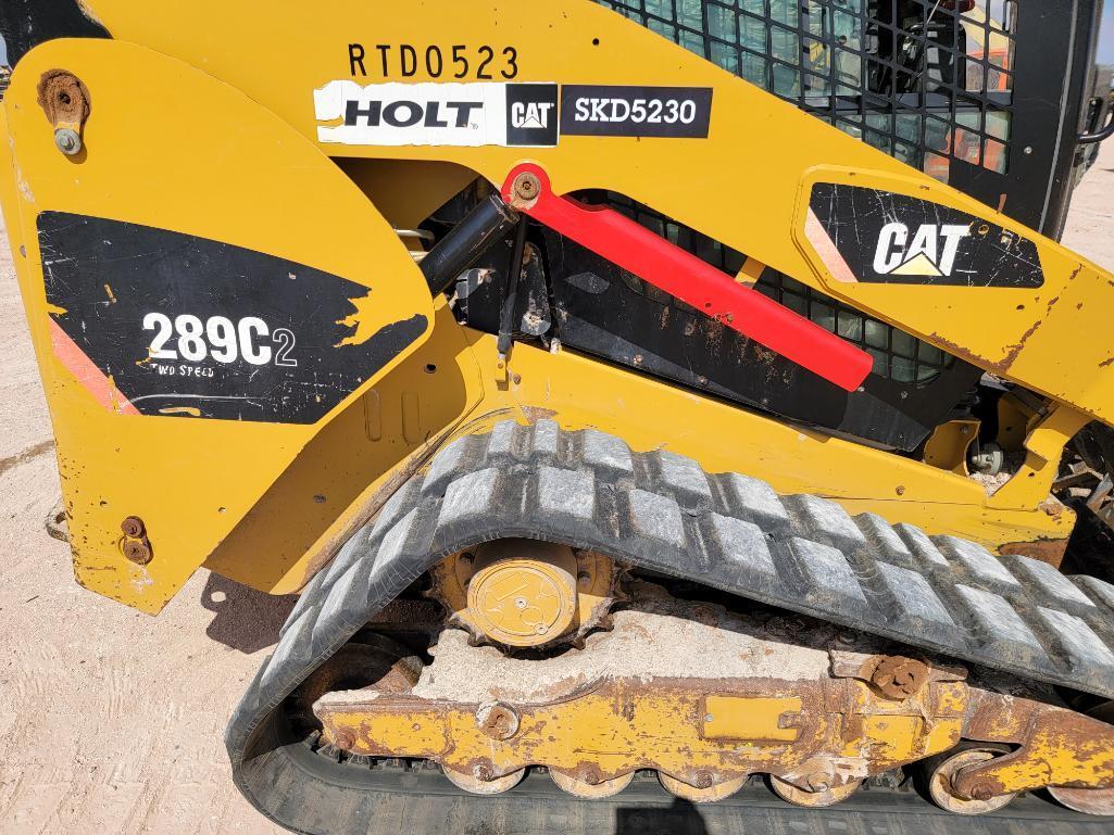 2012 Cat 289C Skid Steer Loader