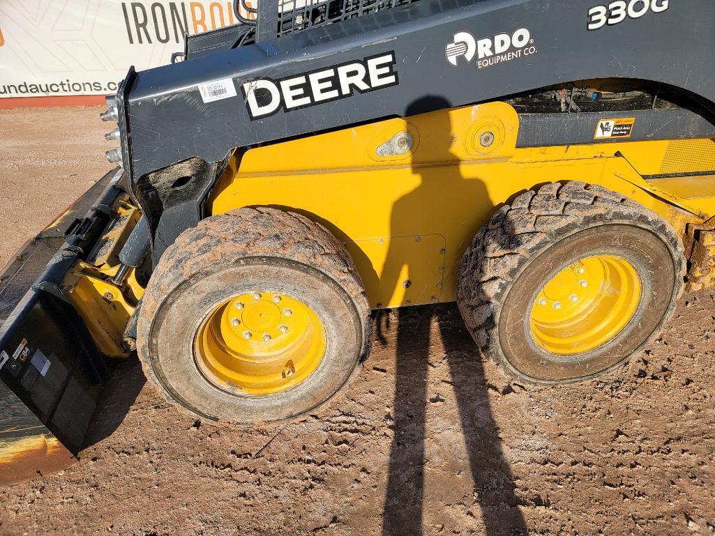 2020 John Deere 330G Skid Steer Loader...