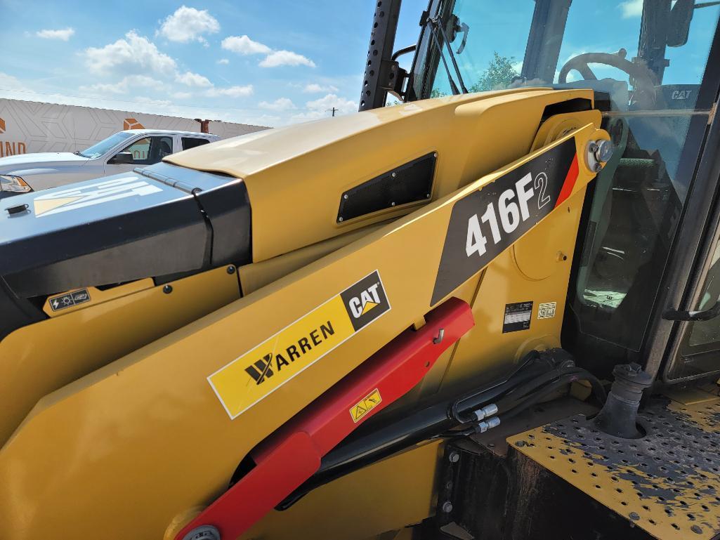 2018 Cat 416F2 Backhoe