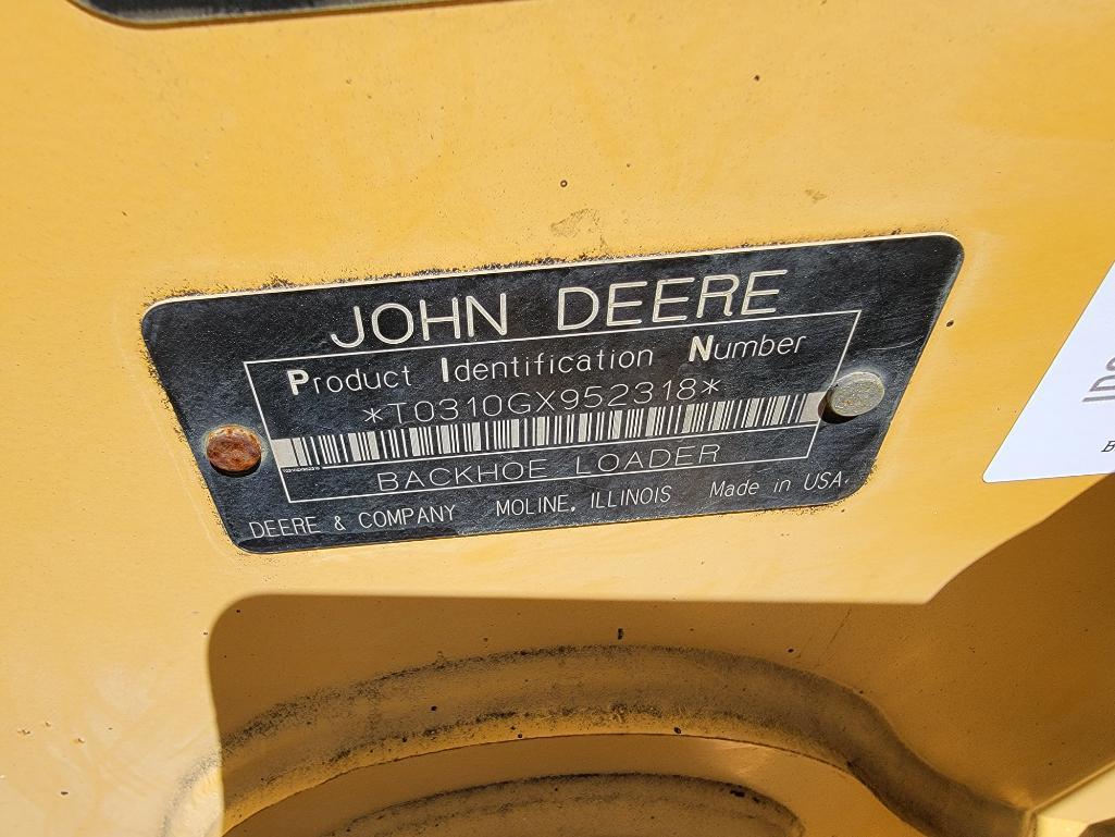 2005 John Deere 310G Backhoe Loader