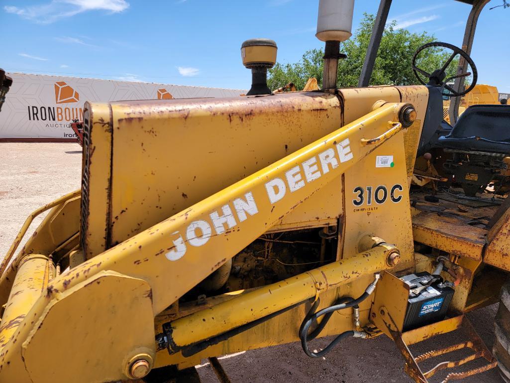John Deere 310C Backhoe