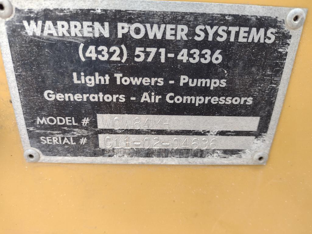 Warren Power WCW84MH Light Tower