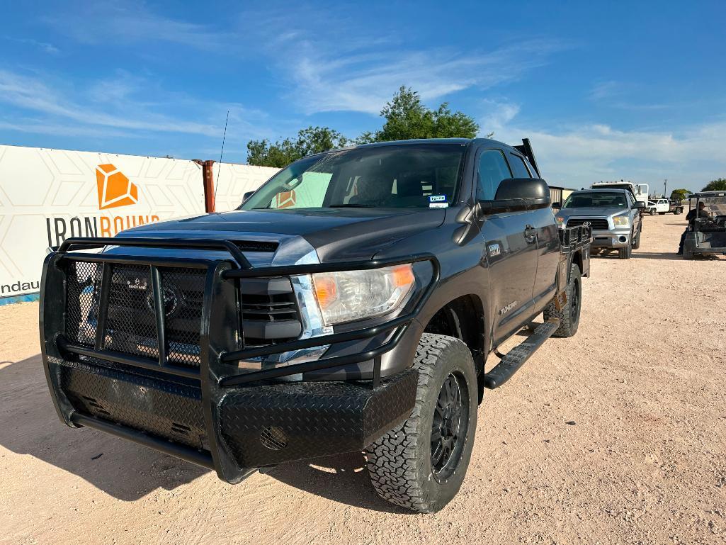 2015 Toyota Tundra Flatbed Pickup Truck