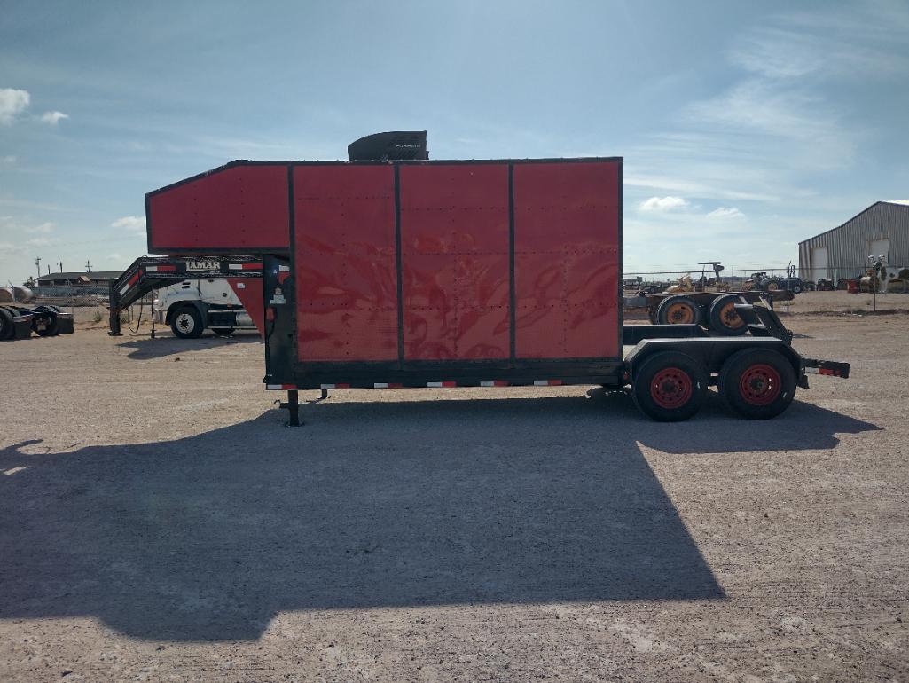 2014 Lamar Custom Gooseneck Trailer