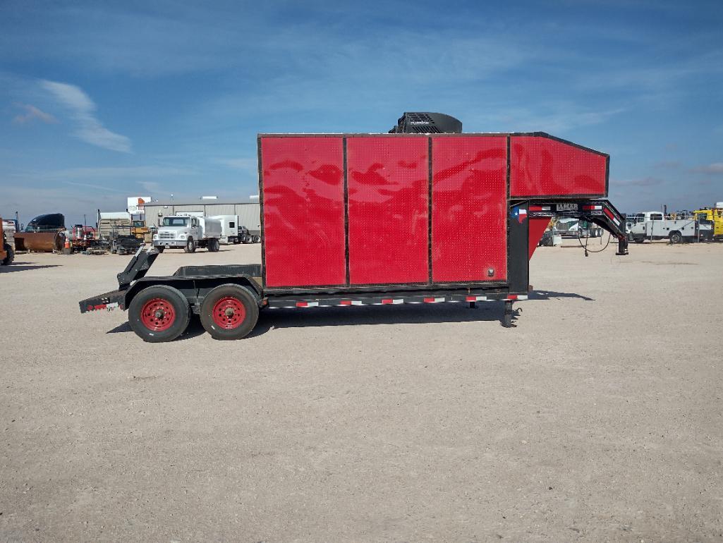 2014 Lamar Custom Gooseneck Trailer