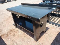 Unused KC 28" x 60" Work Bench