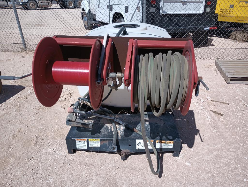 Skidded Wylie Sprayer w/ Two Hose Reels