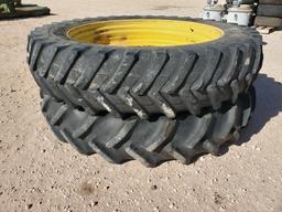 (2) John Deere Wheels/ Tires 380/90R50