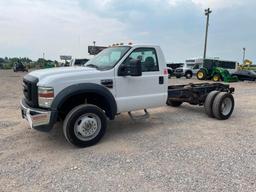 2009 Ford F550 Cab + Chassis Truck