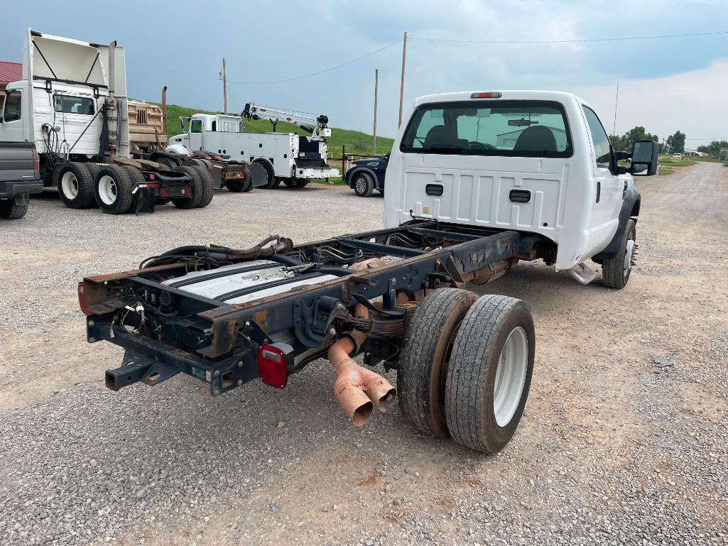 2009 Ford F550 Cab + Chassis Truck