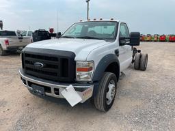 2009 Ford F550 Cab + Chassis Truck