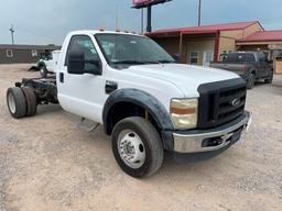 2009 Ford F550 Cab + Chassis Truck