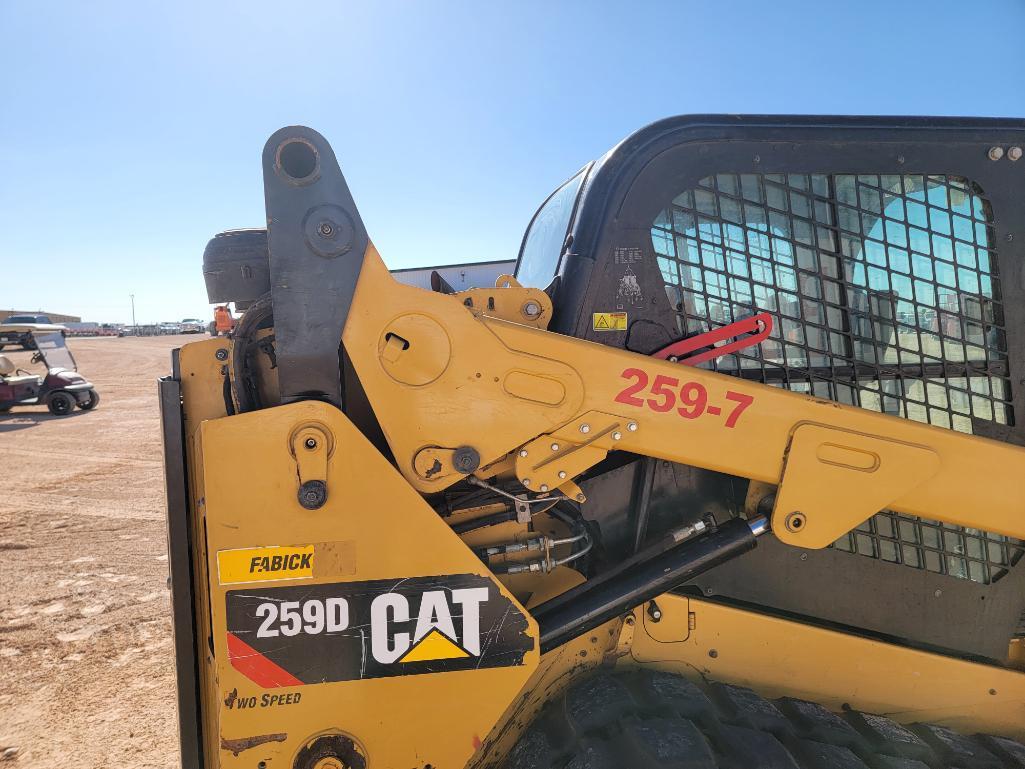 2018 Cat 259D Skid Steer Loader