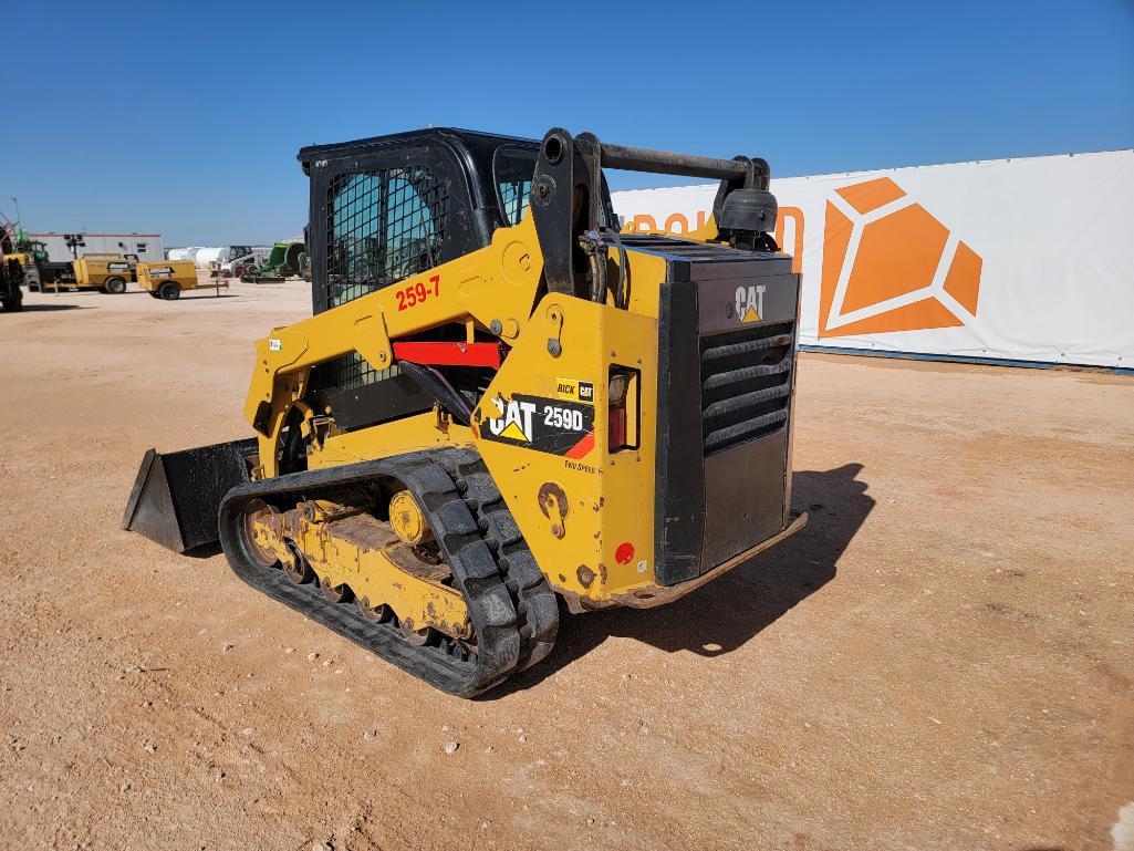 2018 Cat 259D Skid Steer Loader