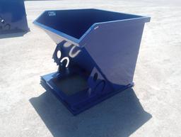 Unused 1Cu Yd Self Dumping Hopper